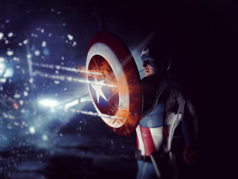 captain america, artwork, hd, 4k, 5k, artist, deviantart, digital art