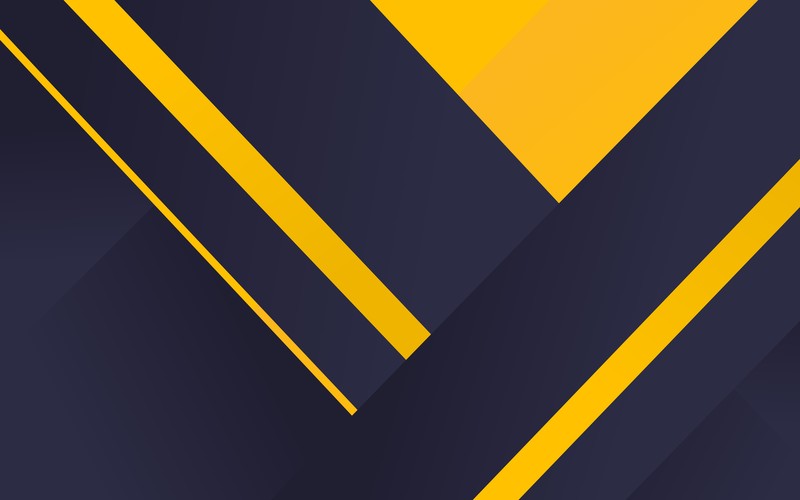 abstract, geometry, material, design, yellow, blue, hd, 4k, digital art, artist, behance, artwork, 5k