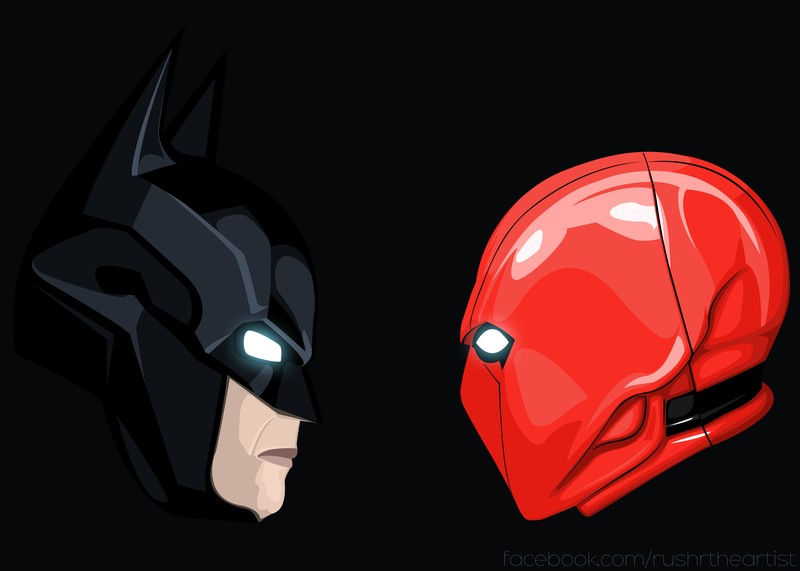 batman, red hood, hd, 4k, 5k, 8k, superheroes, artwork, digital art
