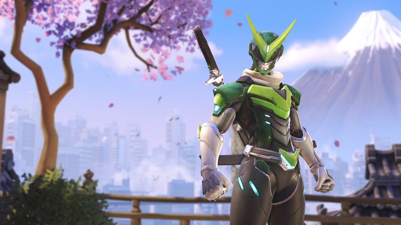 genji overwatch, overwatch, games, artwork, hd, 4k, 5k