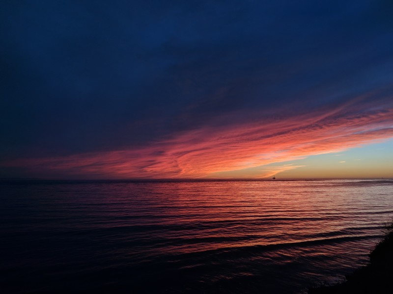sea, ocean, nature, sunset, hd, 4k, waves, reflection