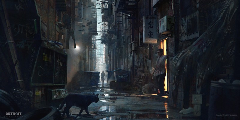 detroit become human, 2018 games, hd, games, artist, artwork, deviantart