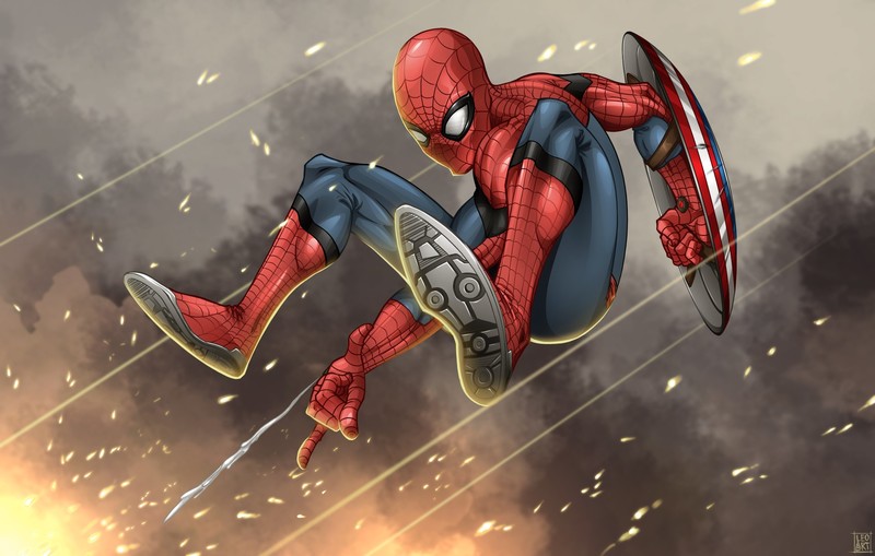 spiderman, hd, artwork, artist, superheroes, artstation