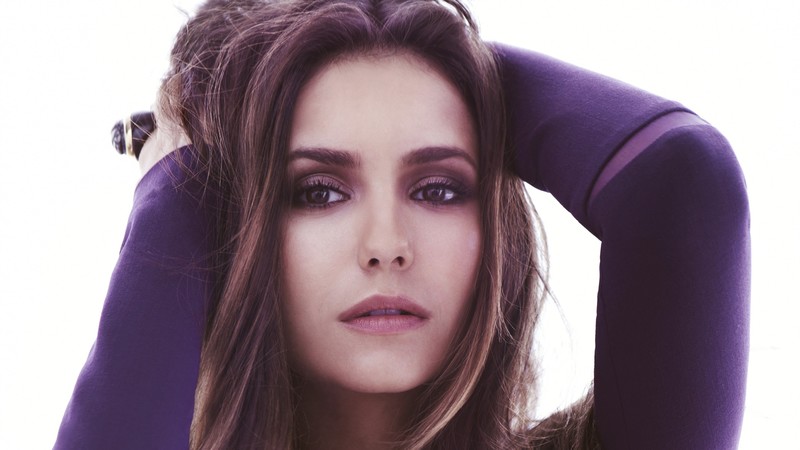 nina dobrev, celebrities, girls, 4k, hd, portrait, face