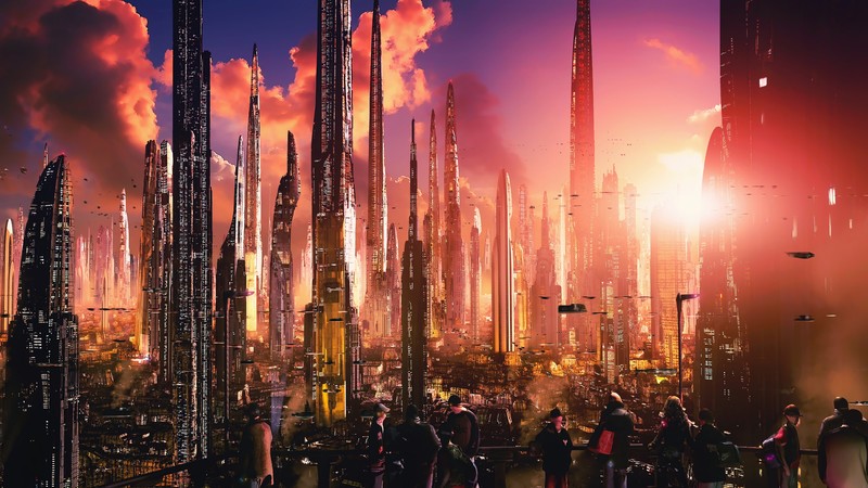 cyberpunk, science fiction, concept art, artist, artwork, digital art, hd, 4k