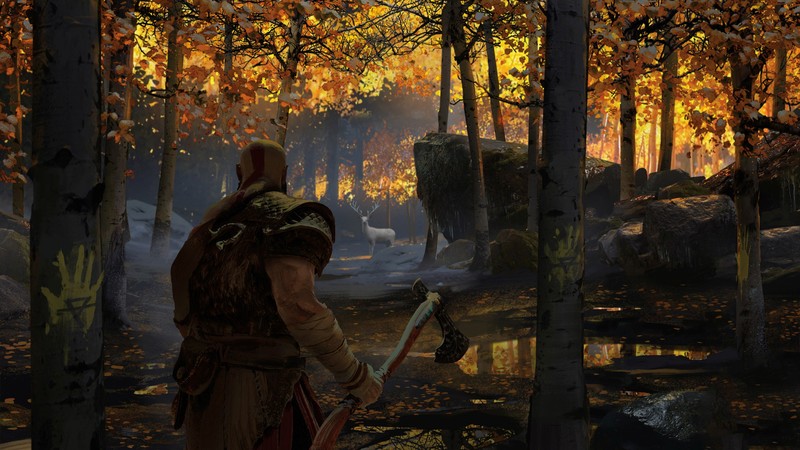 kratos, god of war 4, god of war, games, ps games, hd, 4k, concept art