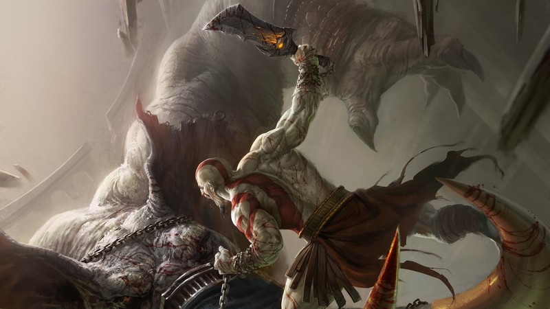 god of war, ps games, hd, 4k, 5k, games, artist, artwork, digital art