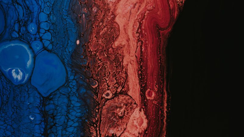 stains, bubbles, texture, paint, liquid, 4k