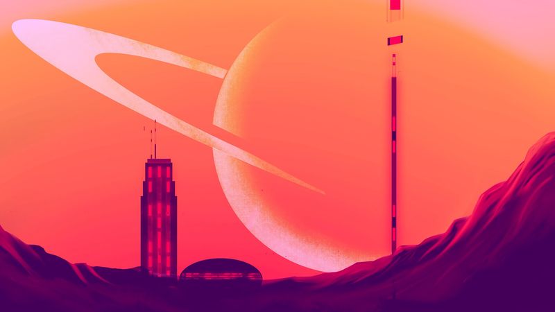 building, skyscraper, city, architecture, planet, art, 4k