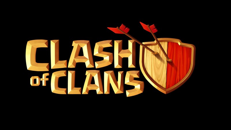 clash of clans, supercell, games, hd, 4k, logo