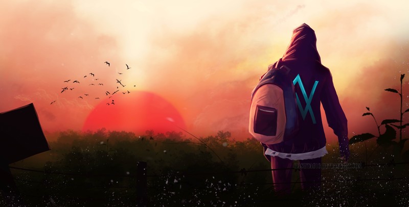 alan walker, music, artist, artwork, digital art, hd, 4k, 5k, deviantart