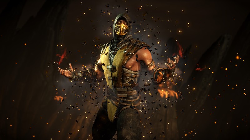 mortal kombat, games, pc games, xbox games, ps games, hd, 4k, scorpion