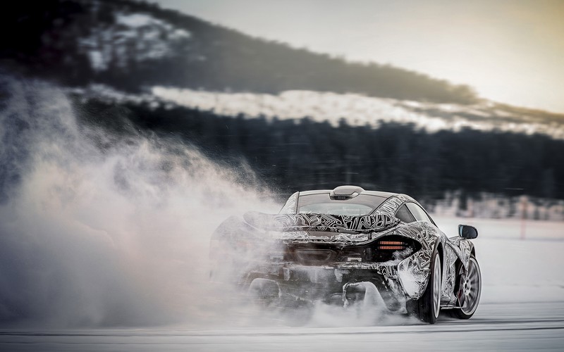 mclaren, mclaren p1, cars, hd, drifting cars