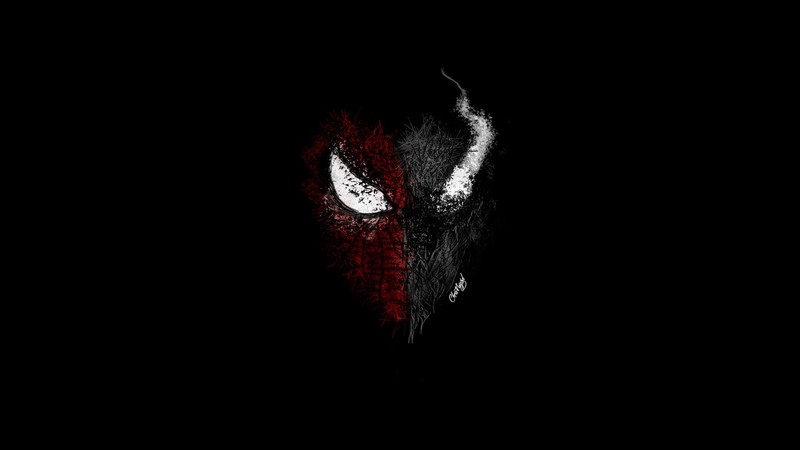 spiderman, venom, superheroes, artist, artwork, digital art, hd, deviantart