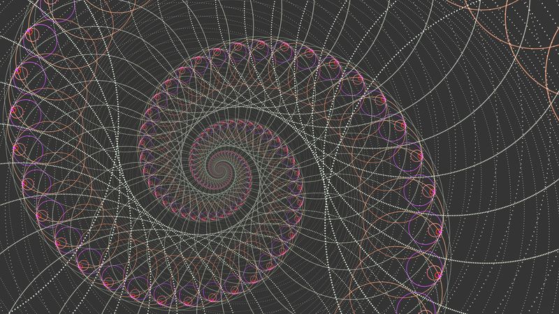 spiral, swirling, lines, tangled, abstraction, 4k