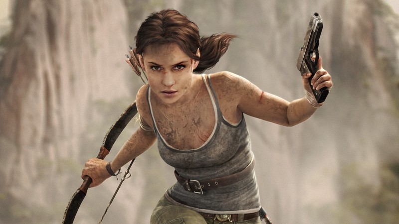 tomb raider, alicia vikander, artwork, hd, artist, deviantart, digital art
