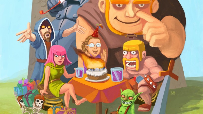 giant, clash of clans, games, hd, deviantart, art
