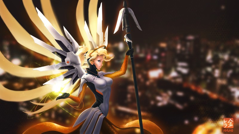 mercy overwatch, overwatch, games, xbox games, ps games, pc games, hd, 4k, deviantart