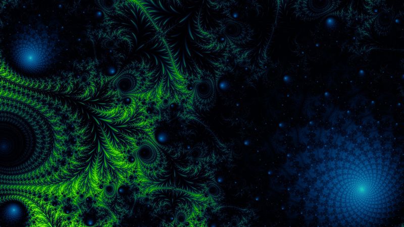 fractal, pattern, tangled, abstraction, 4k