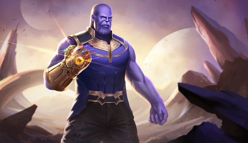 thanos, avengers infinity war, movies, 2018 movies, hd, artwork, artist, artstation