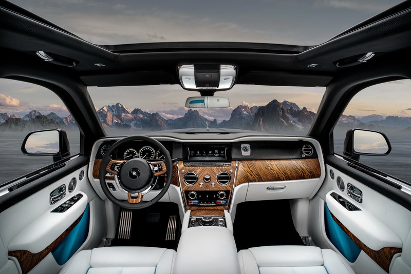 rolls royce cullinan, rolls royce, 2019 cars, cars, hd, 4k, interior