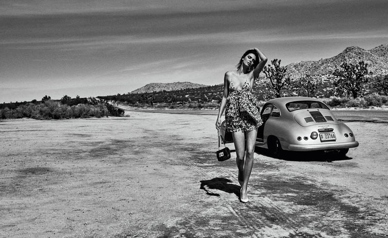 kendall jenner, model, girls, celebrities, hd, monochrome, black and white