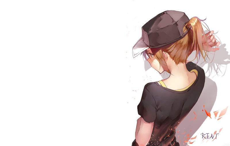 anime girl, anime, artist, artwork, digital art, hd, 4k, 5k