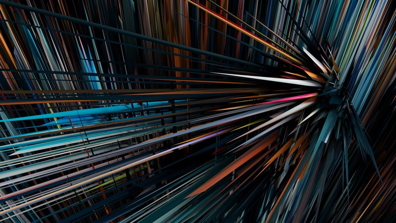 3d, abstract, digital art, shapes, hd, deviantart