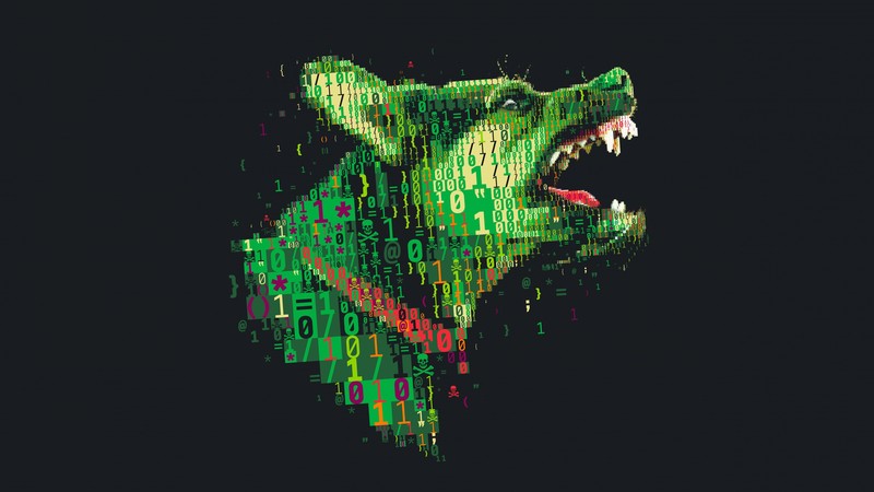 dog, animals, artist, artwork, digital art, hd, minimalism, 4k