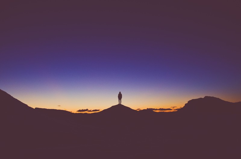 silhouette, photography, hd, 4k, 5k, mountains, sunset