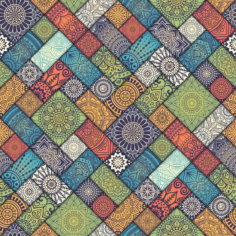 mandala, pattern, abstract, digital art, hd, 4k, 5k