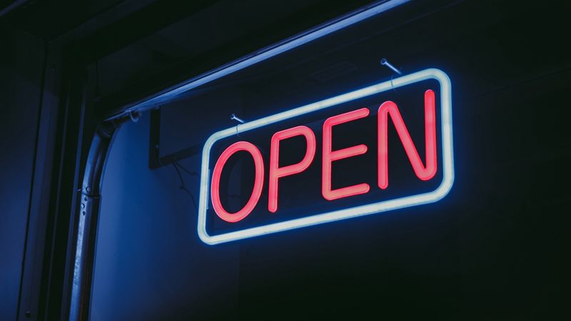 sign, neon, text, inscription, glow, 4k