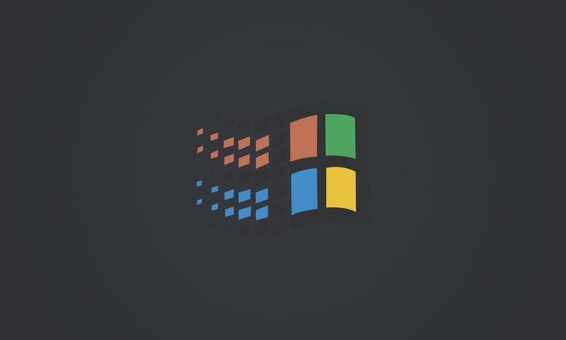 windows, computer, minimalism, hd