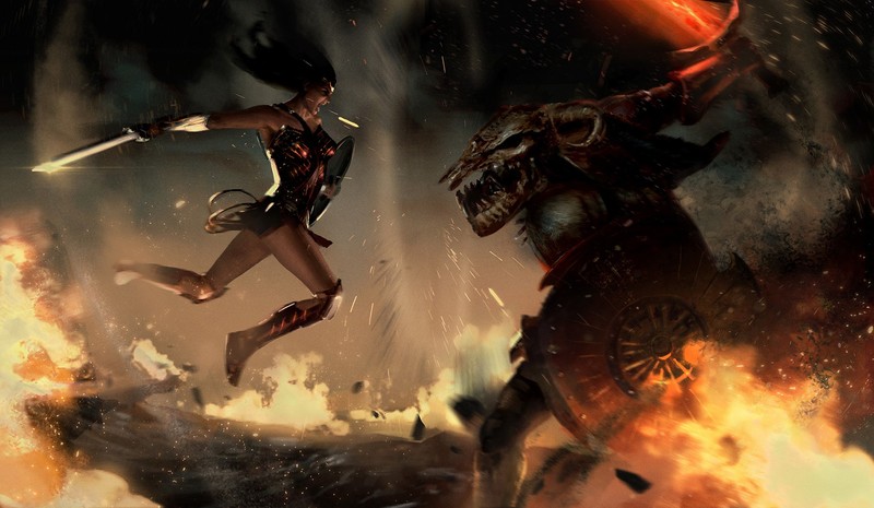 wonder woman, hd, artist, artwork, artstation