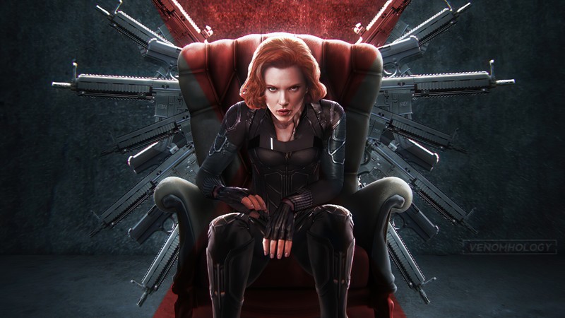 black widow, superheroes, artwork, hd, 4k, artstation