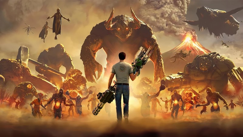 serious sam 4, 2020 games, games, hd, 4k