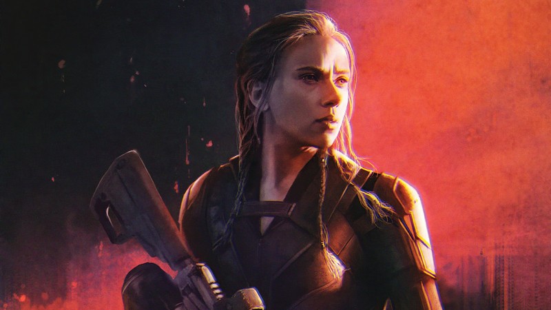 black widow, superheroes, artwork, artist, hd, 4k
