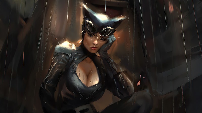 catwoman, superheroes, artwork, hd, artstation