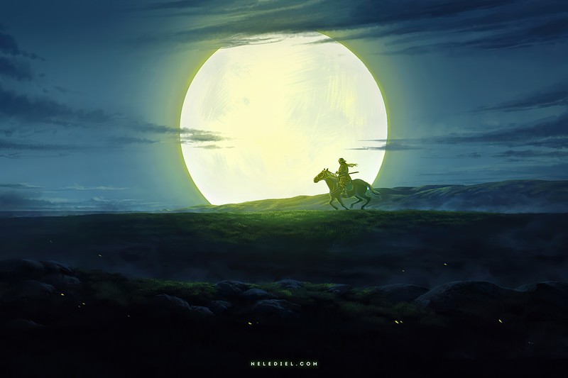 horse, artist, artwork, digital art, hd, 4k, deviantart