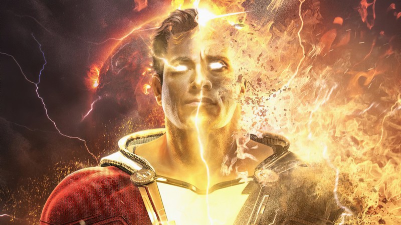 shazam, black adam, superheroes, artwork, hd, twitter