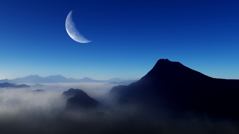 moon, nature, hd, 4k, deviantart