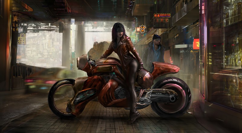 artist, artwork, digital art, cyberpunk, hd, 4k, artstation