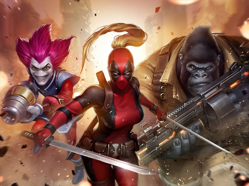 marvel future fight, games, hd, superheroes