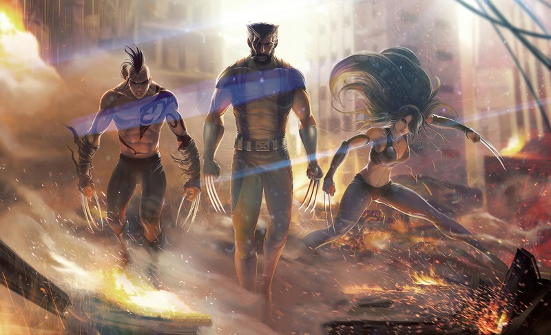 wolverine, x23, hd, superheroes, 4k, artwork, digital art, artstation