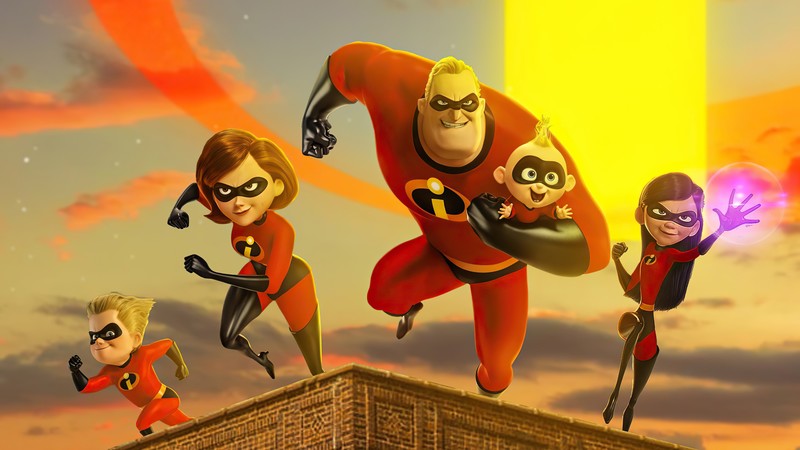 the incredibles 2, movies, animated movies, artwork, hd