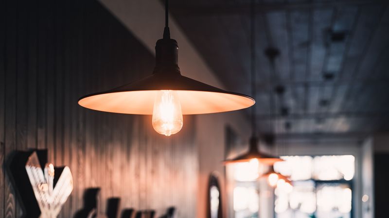 lamp, light bulb, lampshade, light, lighting, 4k