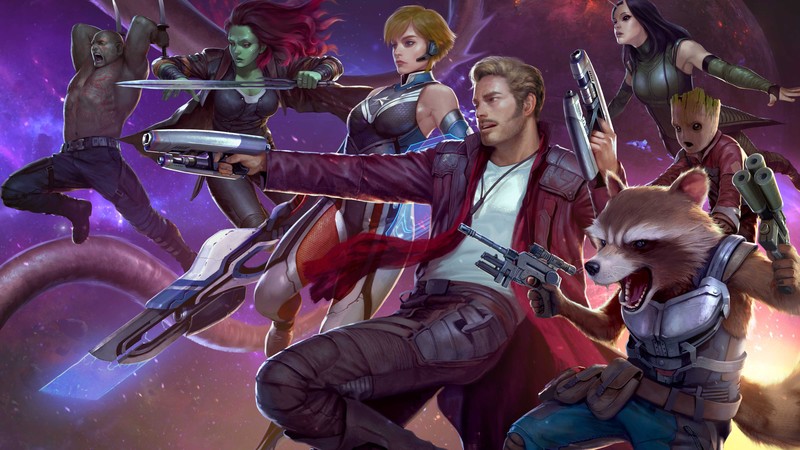 marvel future fight, games, hd, superheroes, 4k, star lord