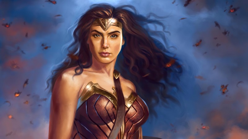 wonder woman, superheroes, artwork, artist, hd