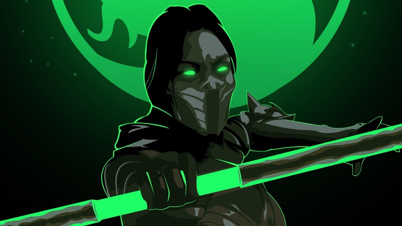 scorpion, mortal kombat, games, artwork, artist, hd, 4k