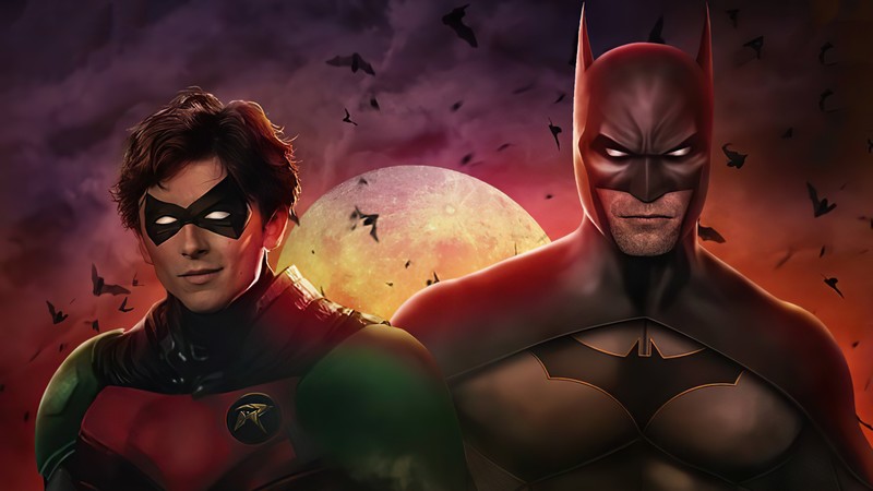 batman, robin, superheroes, artwork, artist, hd, 4k